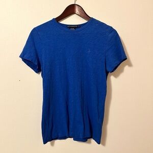 Ralph Lauren Sport Women’s 100% Cotton Short Sleeve Tee Top Size Large Blue